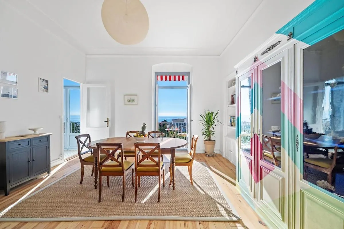 Apartament Riviera Palace - Vue Sur La Mer - Parking Prive Mentona
