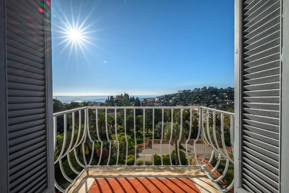 Apartment Riviera Palace - Vue Sur La Mer - Parking Prive Menton France
